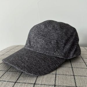 Lululemon Gray Heather Hat Soft Shell Fabric